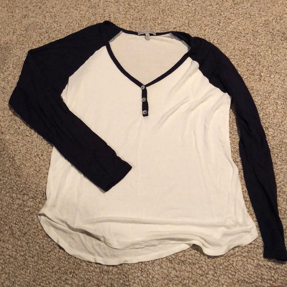 Charlotte Russe Baseball Henley